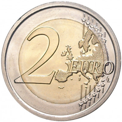 2 евро 2018 года Италия «60 лет основанию Министерства здравоохранения»