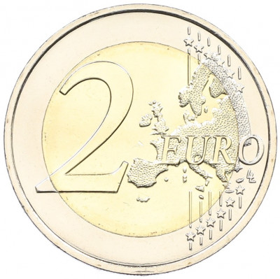 2 евро 2018 года Франция «Симона Вейль»