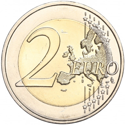 2 евро 2019 года Монако