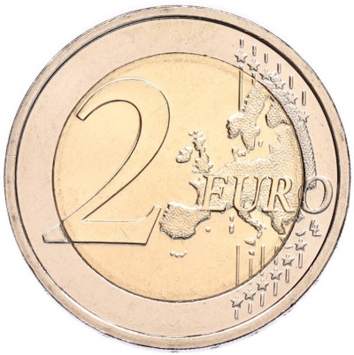 2 евро 2025 года Литва «Литовские этнографические регионы — Малая Литва»