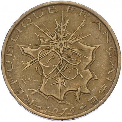 10 франков 1975 года Франция