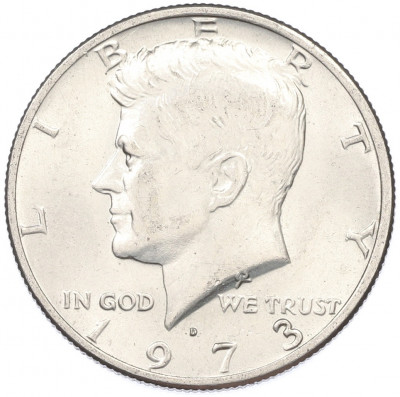 1/2 доллара (50 центов) 1973 года D США