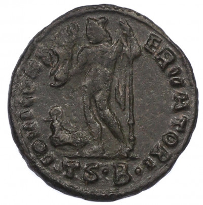 AE2 316-317 года Римская Империя — Лициний (Портрет Константина I)