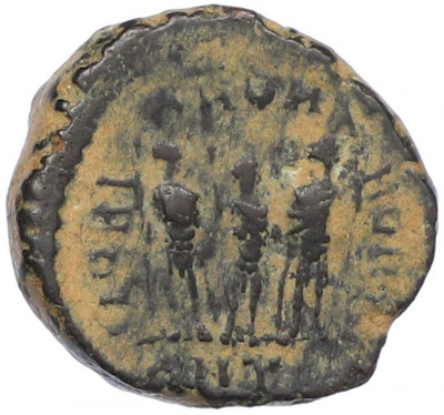 AE4 395-408 года Римская Империя — Флавий Аркадий