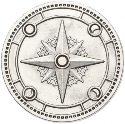 Жетон рекламный «Магазин Сокровищ — Компас» (Акция Пятерочки)