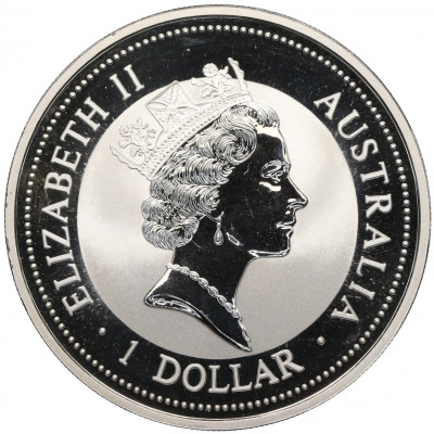 1 доллар 1996 года «Австралийская кукабара» (France Privy Mark)