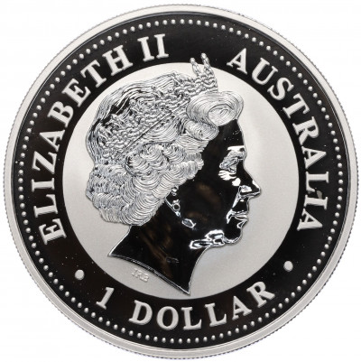 1 доллар 1999 года «Австралийская кукабара» (20 Austrian Schillings Privy Mark)