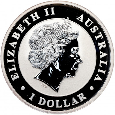 1 доллар 2014 года Австралия «Австралийская кукабарра»