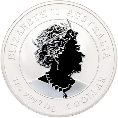 1 доллар 2023 года Австралия «Лунный календарь III — Год Кролика»