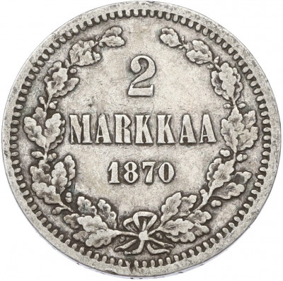 2 марки 1870 года Русская Финляндия