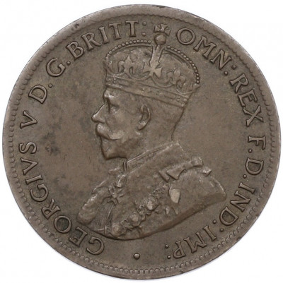 1/2 пенни 1922 года Австралия