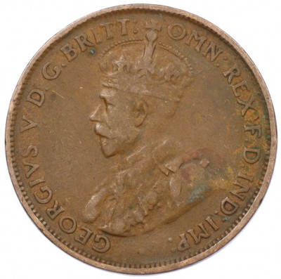 1/2 пенни 1927 года Австралия