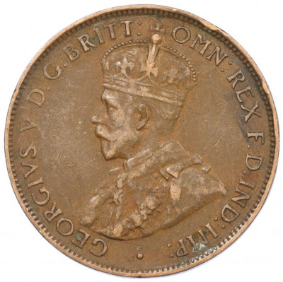 1/2 пенни 1936 года Австралия