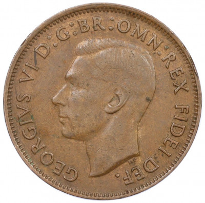 1/2 пенни 1949 года Австралия