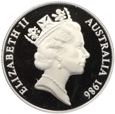 10 долларов 1986 года Австралия «150 лет штату Южная Австралия»