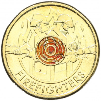 2 доллара 2020 года Австралия «Австралийские пожарные»