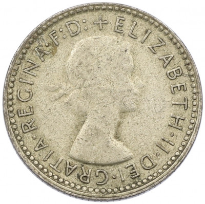 6 пенсов 1962 года Австралия