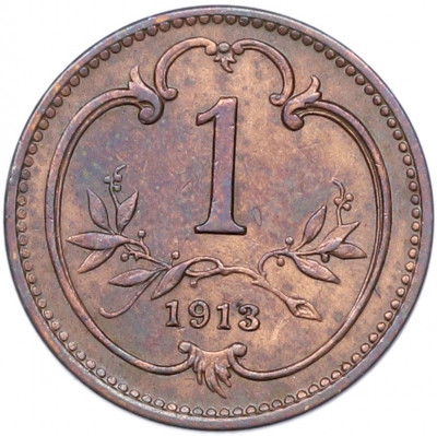 1 геллер 1913 года Австрия