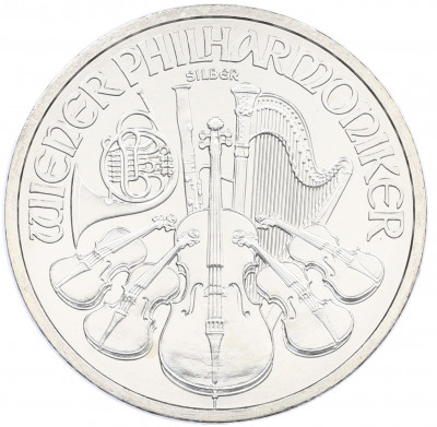 1.50 евро 2009 года Австрия «Венская филармония»