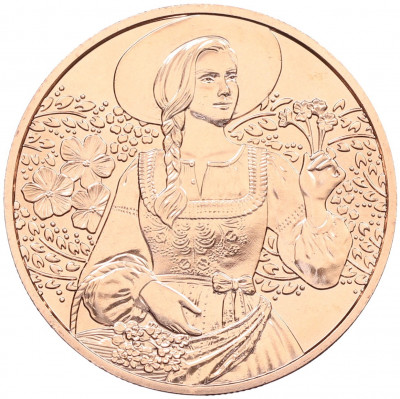 10 евро 2025 года Австрия «Традиции и мода — Дирндль»