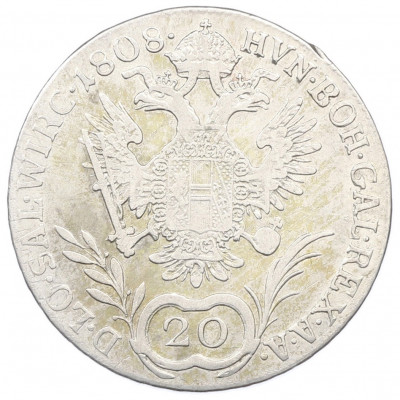 20 крейцеров 1808 года A Австрия