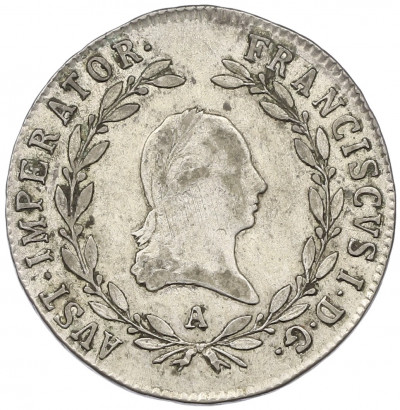20 крейцеров 1820 года А Австрия