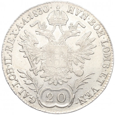 20 крейцеров 1830 года В Австрия