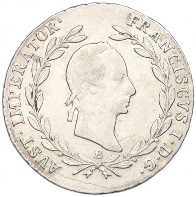 20 крейцеров 1830 года В Австрия