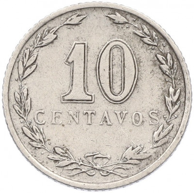 10 сентаво 1934 года Аргентина