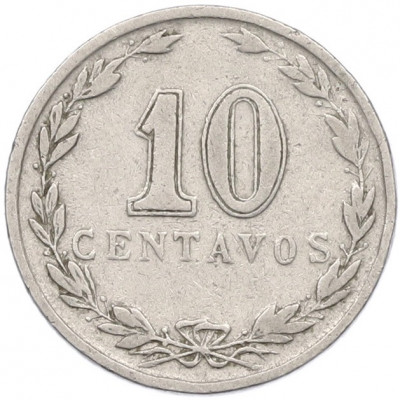 10 сентаво 1930 года Аргентина