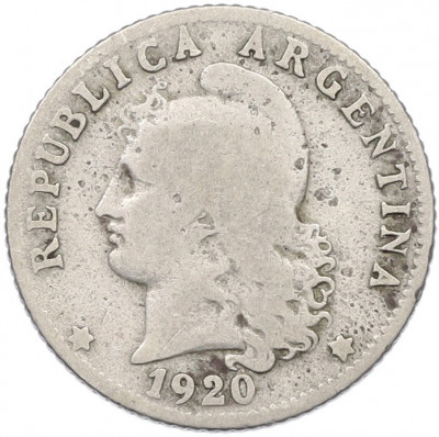 20 сентаво 1920 года Аргентина