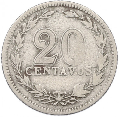 20 сентаво 1920 года Аргентина