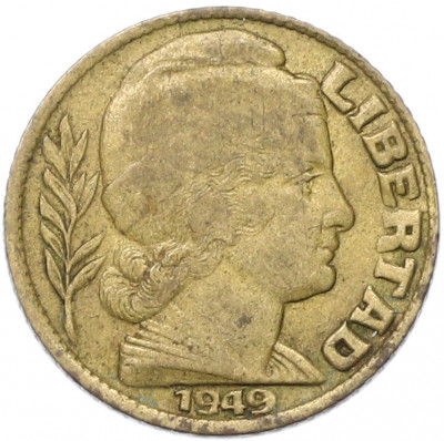 5 сентаво 1949 года Аргентина