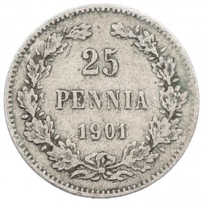 25 пенни 1901 года Русская Финляндия