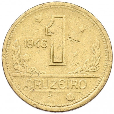 1 крузейро 1946 года Бразилия