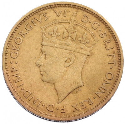 1 шиллинг 1945 года Н Британская Западная Африка