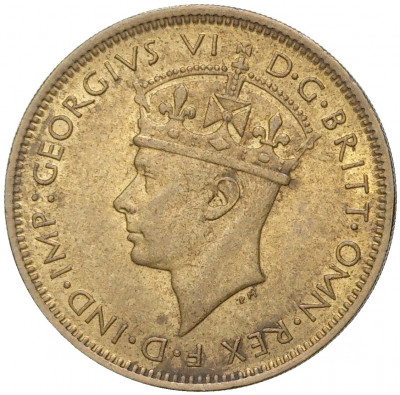 1 шиллинг 1947 года Британская Западная Африка