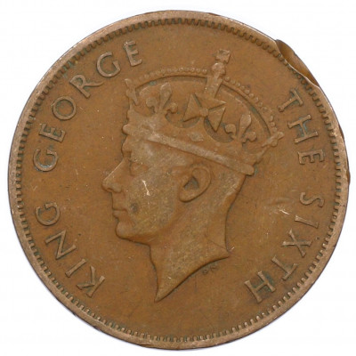 1 цент 1949 года Британский Гондурас