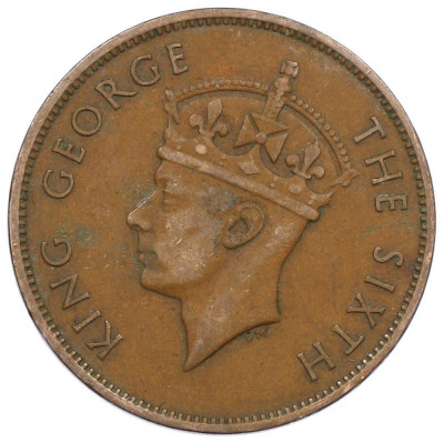 1 цент 1951 года Британский Гондурас