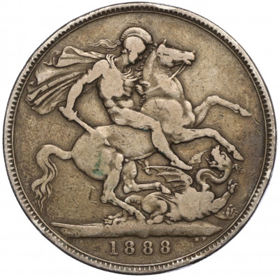 1 крона 1888 года Великобритания