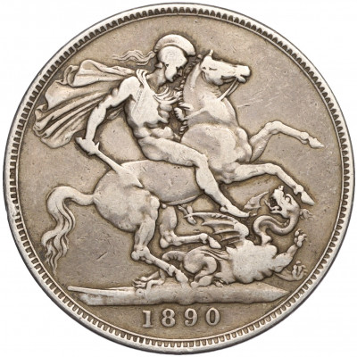 1 крона 1890 года Великобритания