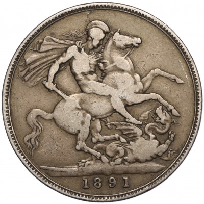 1 крона 1891 года Великобритания