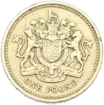 1 фунт 1983 года Великобритания