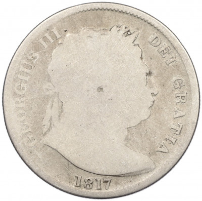 1/2 кроны 1817 года Великобритания