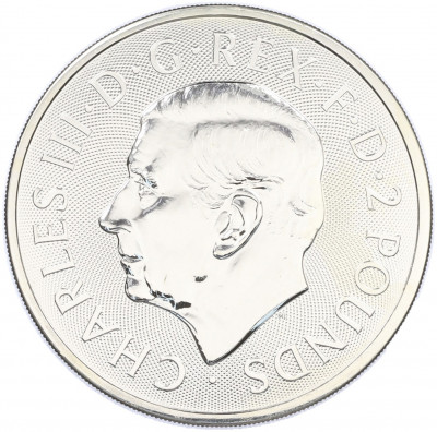 2 фунта 2023 года Великобритания «Мифы и легенды — Мерлин»