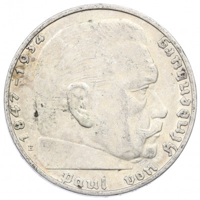 2 рейхсмарки 1938 года E Германия