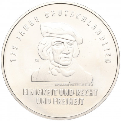 20 евро 2016 года Германия «175 лет Гимну Германии»