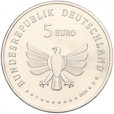 5 евро 2024 года F Германия «Чудесный мир насекомых — Мармеладная муха»