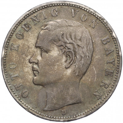 5 марок 1902 года D Германия (Бавария)