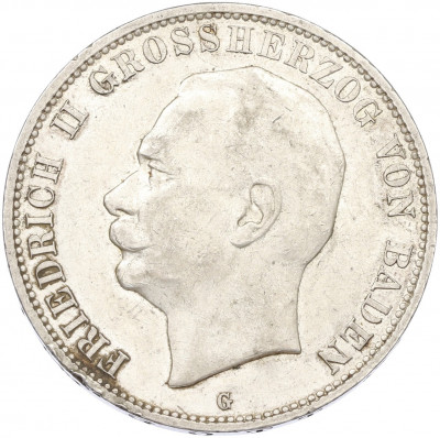 5 марок 1913 года Германия (Баден)